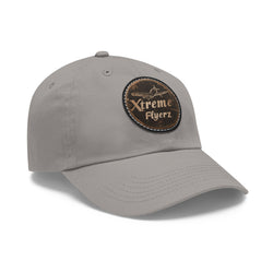 Xtreme Flyerz Vintage Airplane ~ Dad Hat with Leather Patch