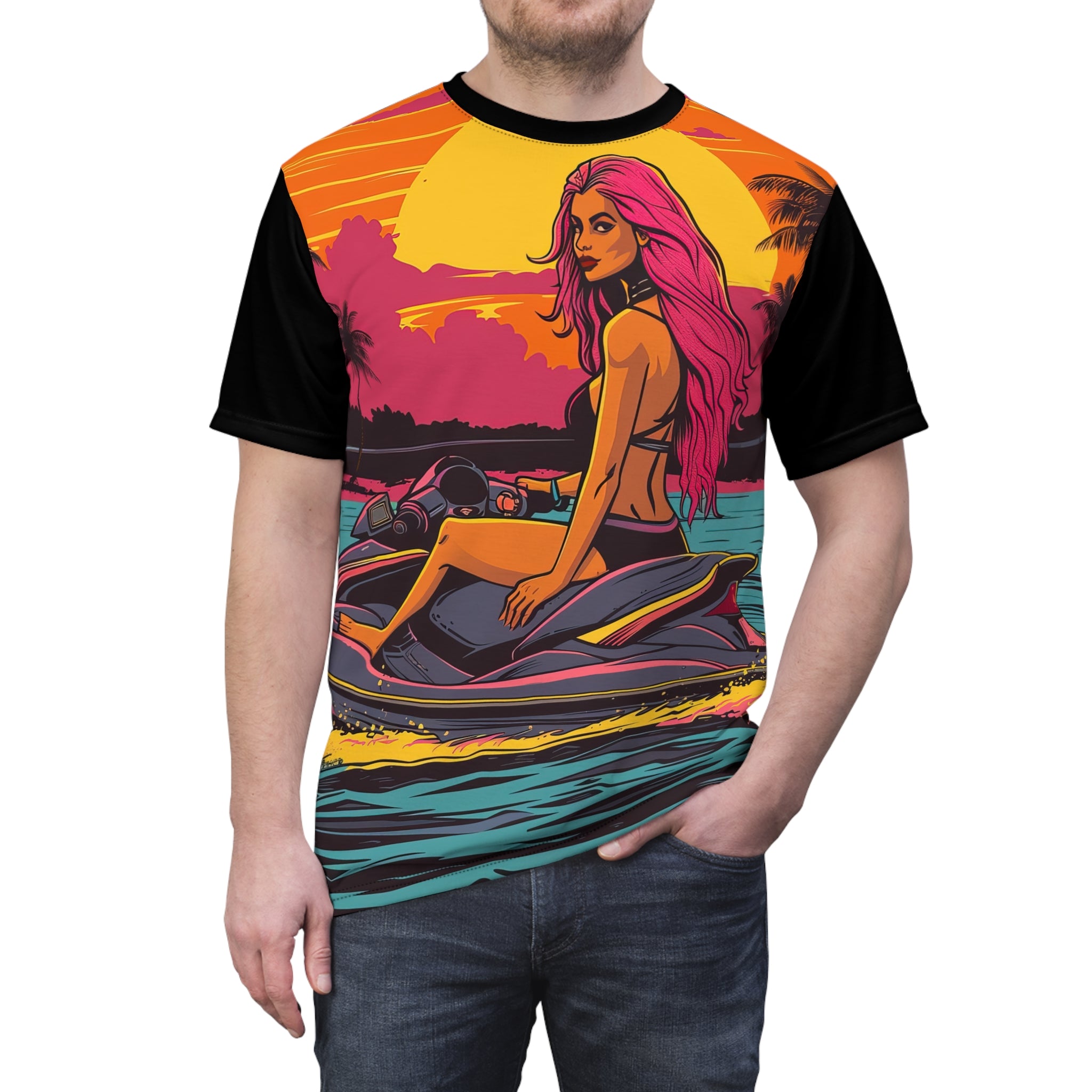 Xtreme Riderz Unisex Jet Ski Graphic Tee