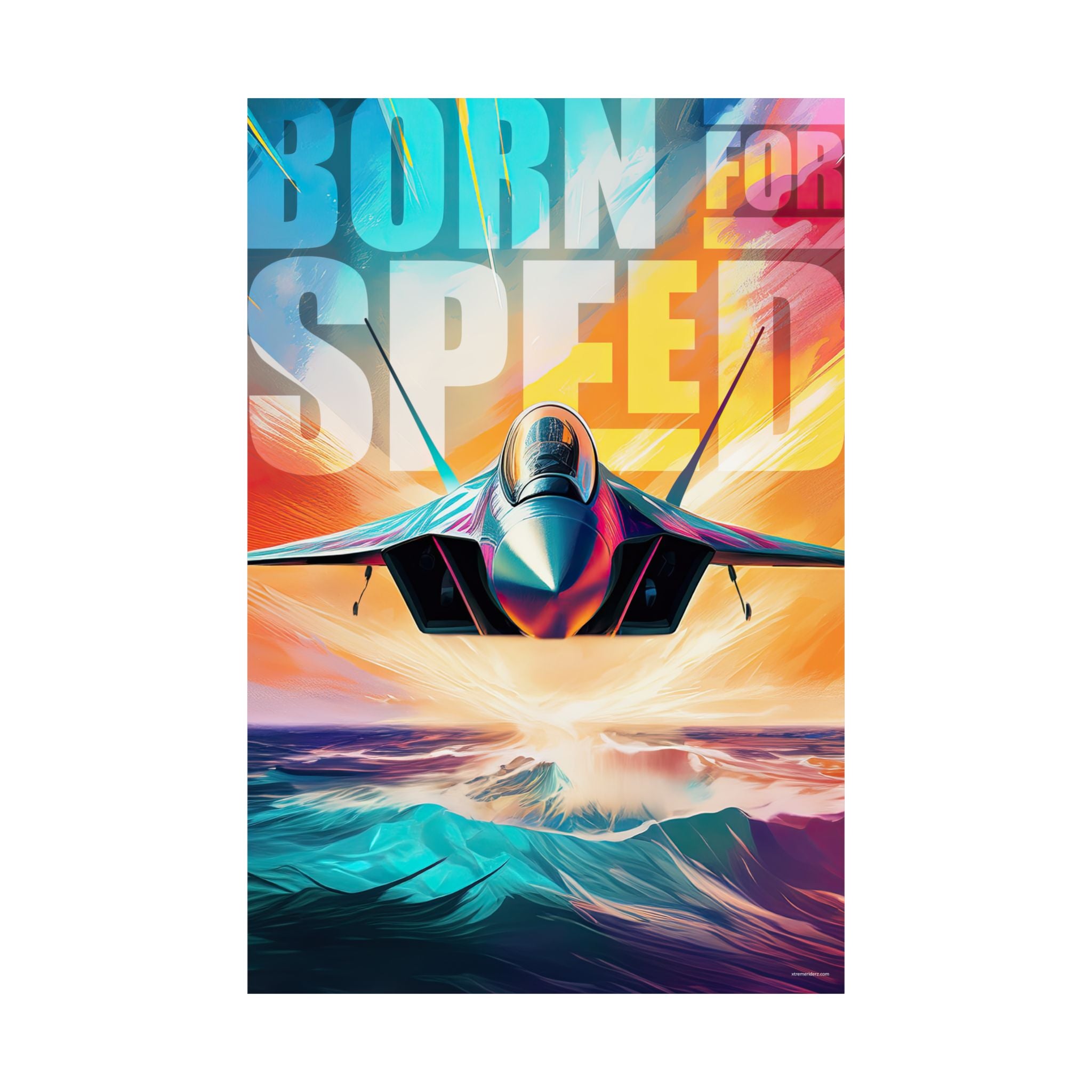 Born For Speed- Xtreme Kidz- Matte Vertical Poster