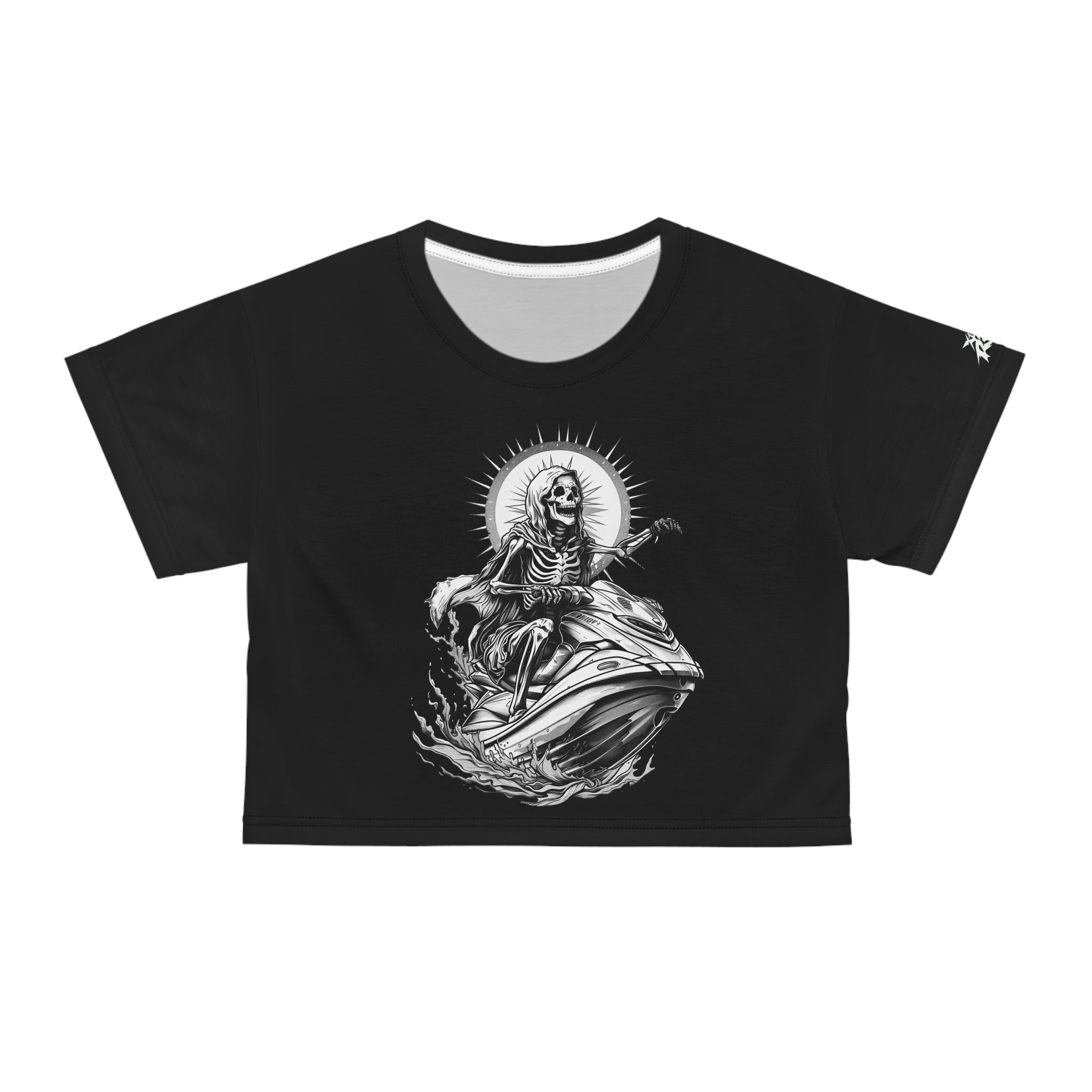 Skeleton Riderz -  Watersports - Women's Crop Tee - TG0134