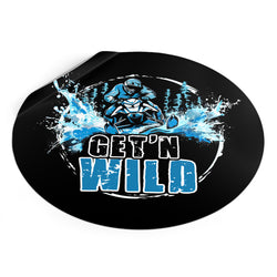 Get'n Wild- Xtreme Riderz-  Round Vinyl Stickers