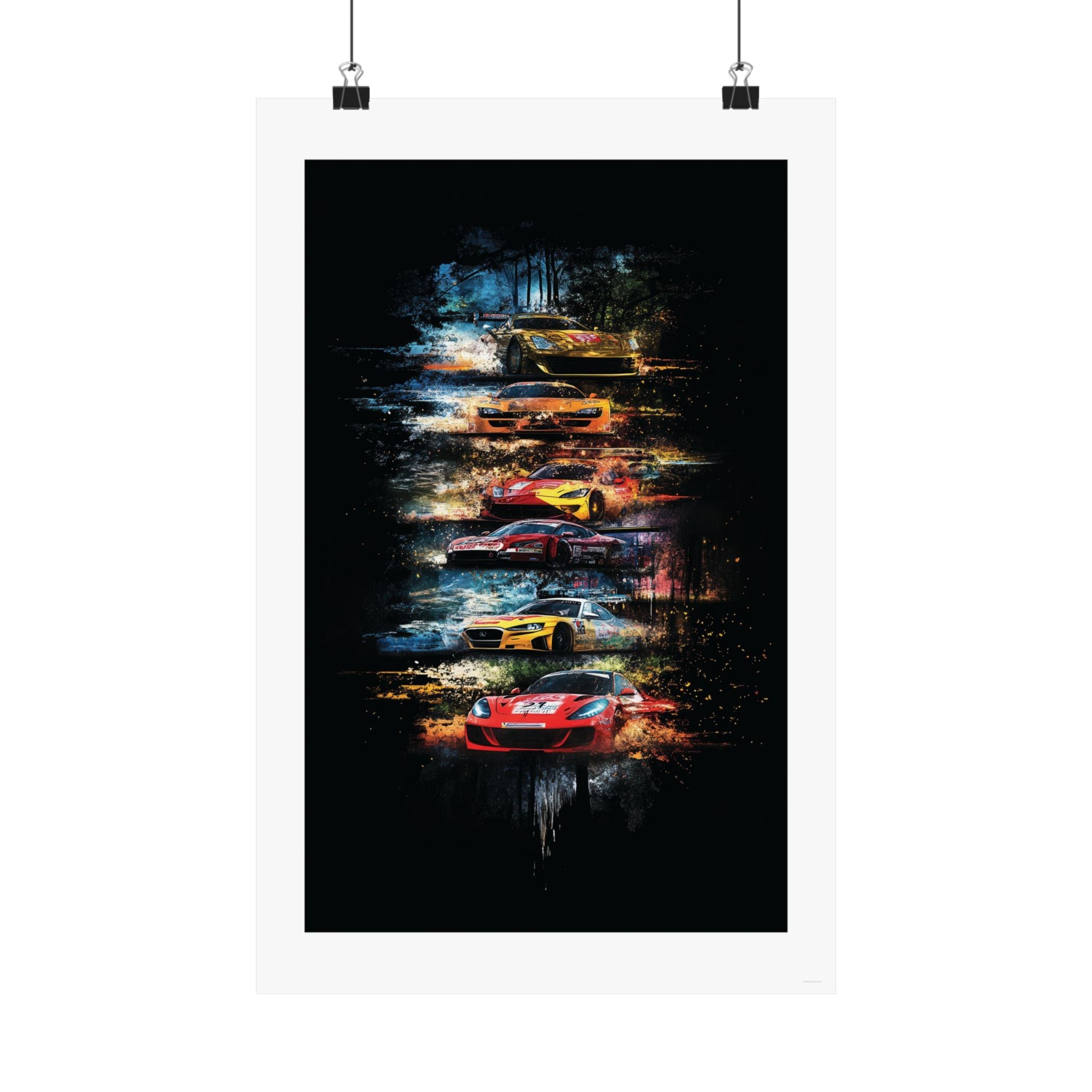 Exotic Lineup -  Auto - Gallery Print Poster - DC0215