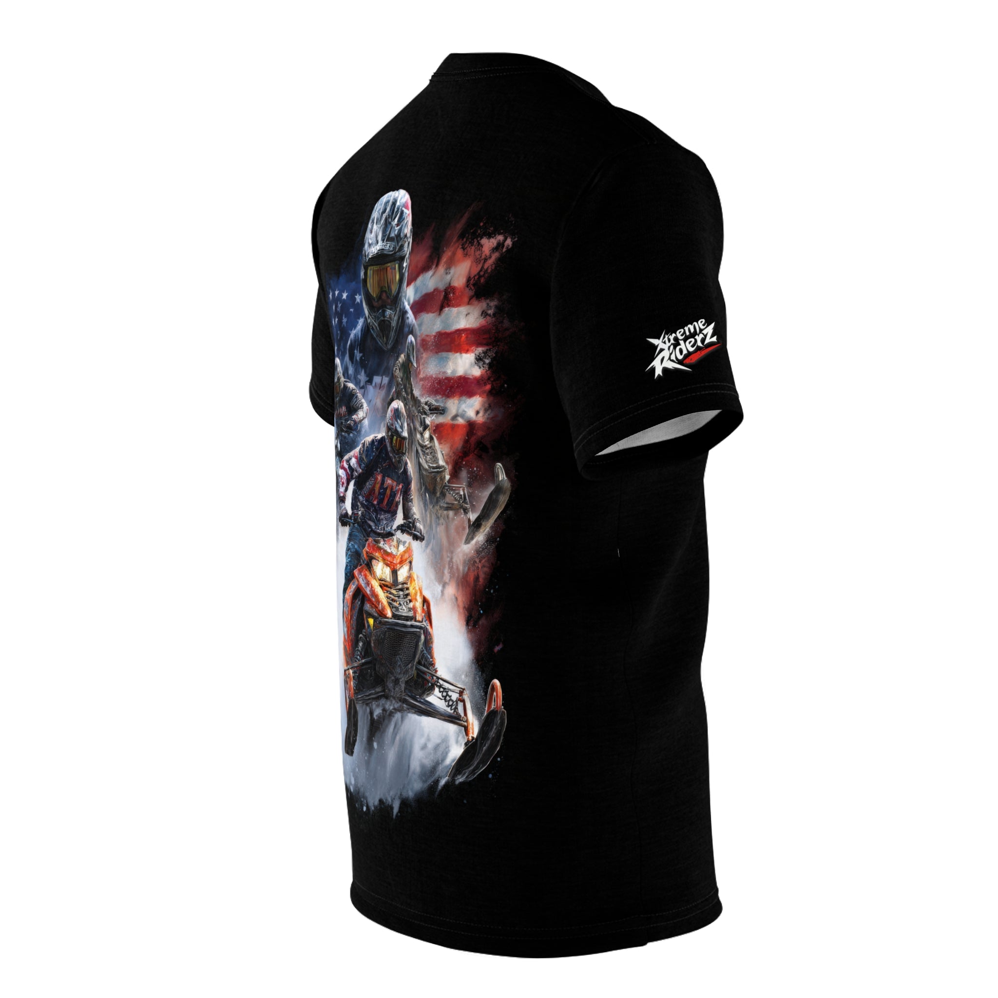 Team America - Snowmobile - Men's Tee Shirt - DC0266