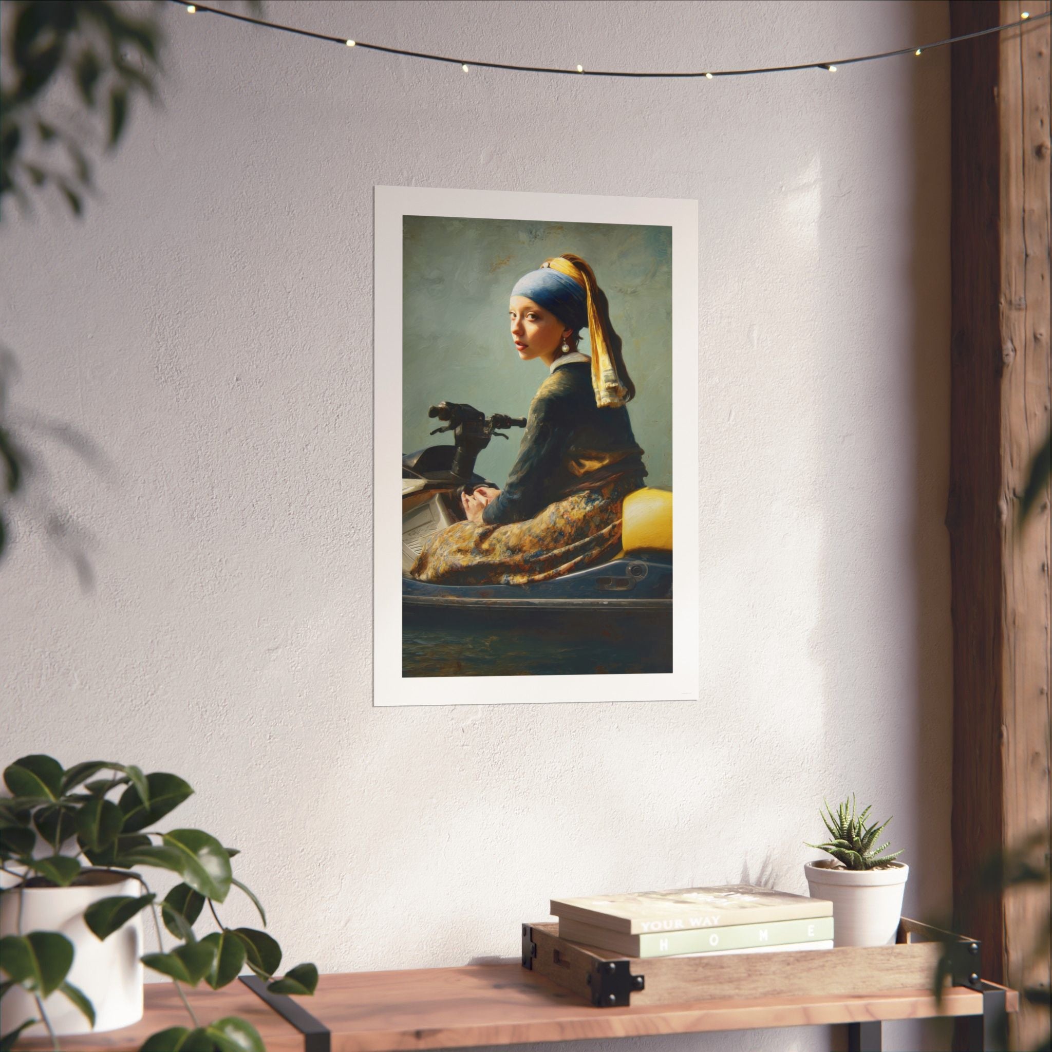 Girl With a Pearl Earring - Johanne Vemeer - Watersports - Gallery Print Poster - DC0260
