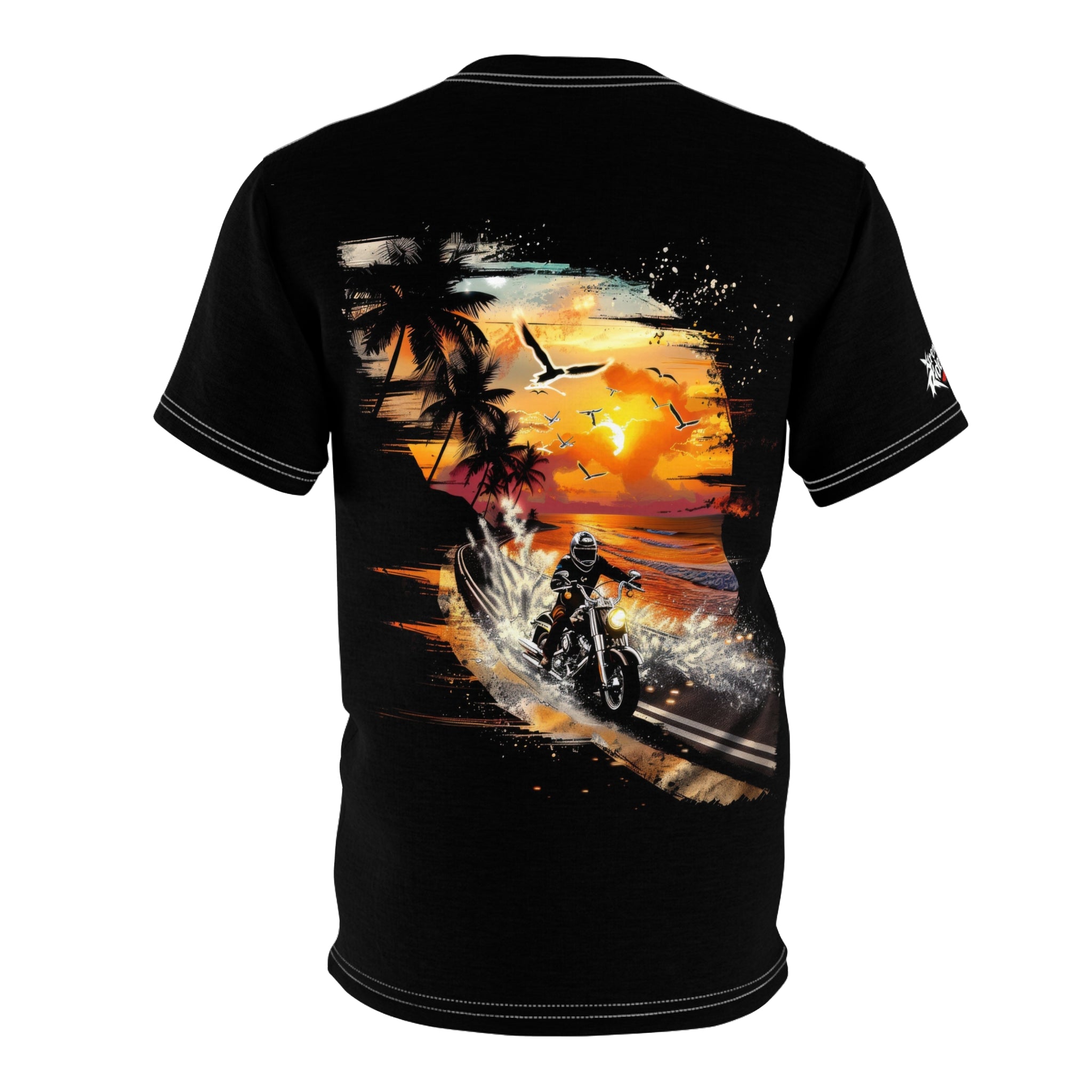 Retro Biker - Motorcycle - Men's Tee Shirt - DC0117