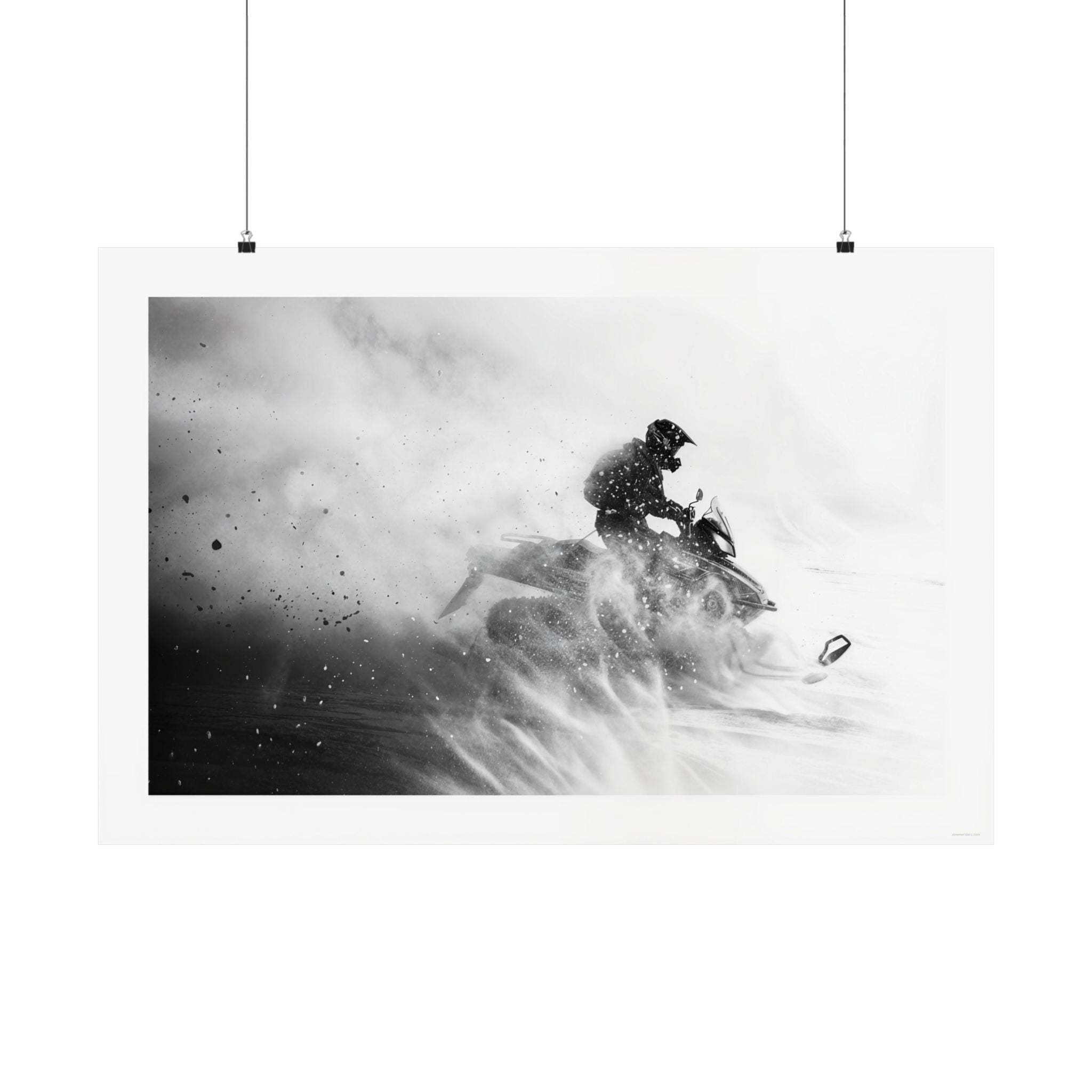 Snowmobile - Wall Art