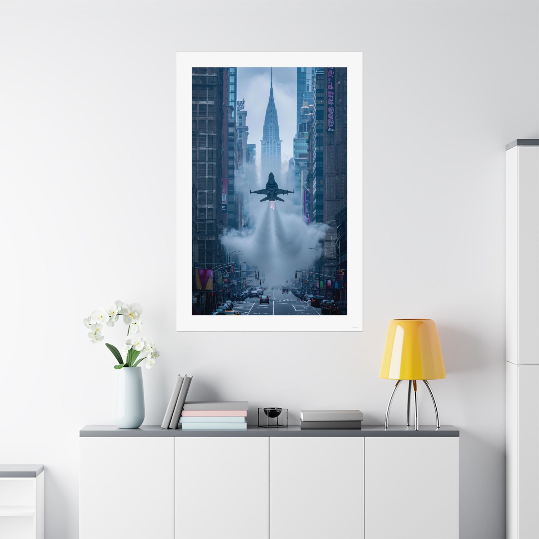 Flying New York Style - Aviation - Gallery Print Poster - DC0150