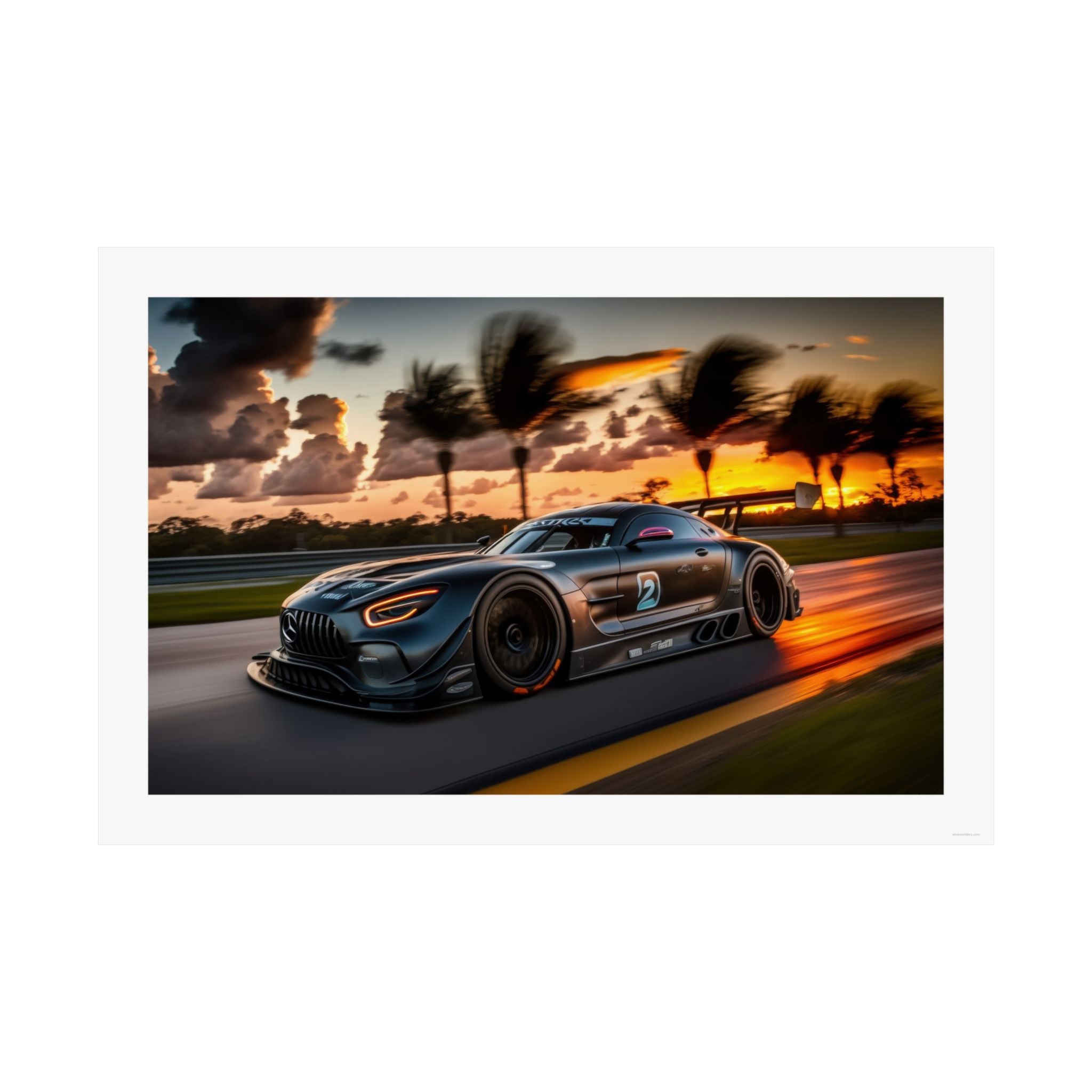 Mercedes AMT GT3 - Auto - Gallery Print Poster - DC0133