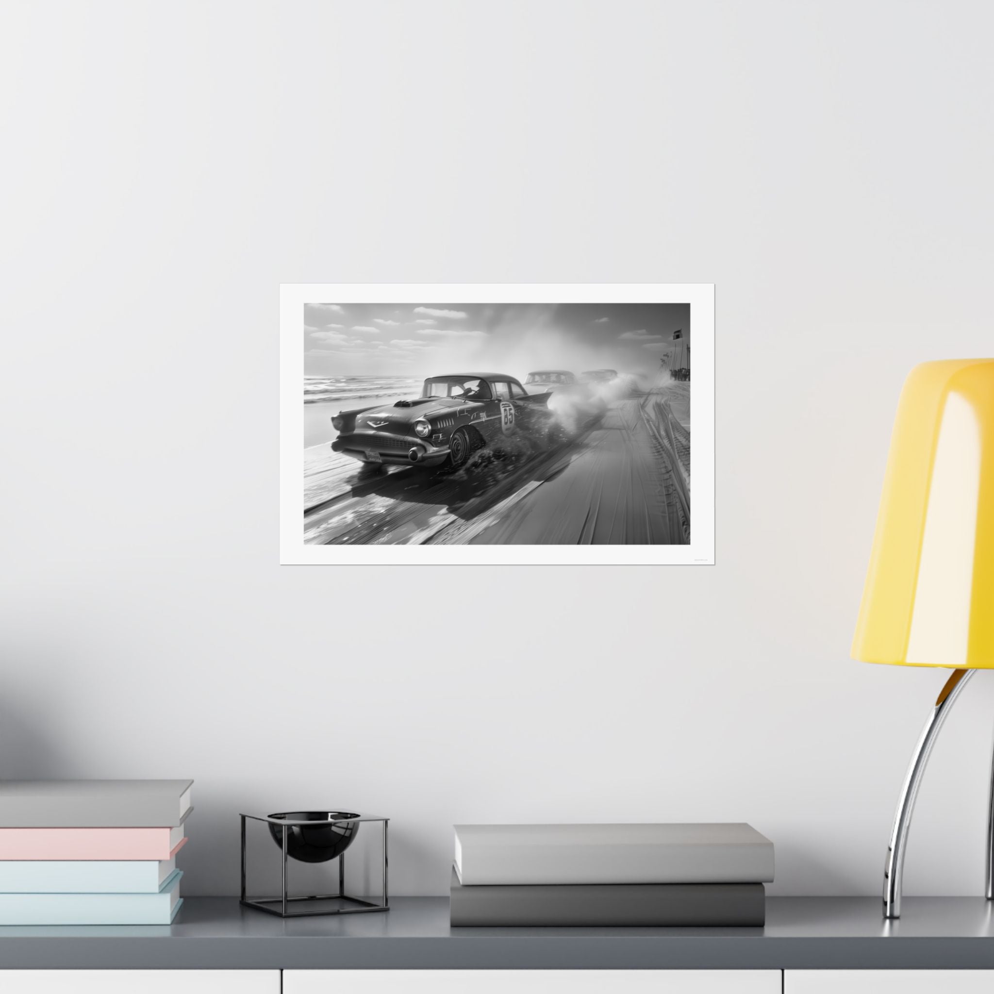 Vintage Daytona 500 - Auto - Gallery Print Poster - DC0130