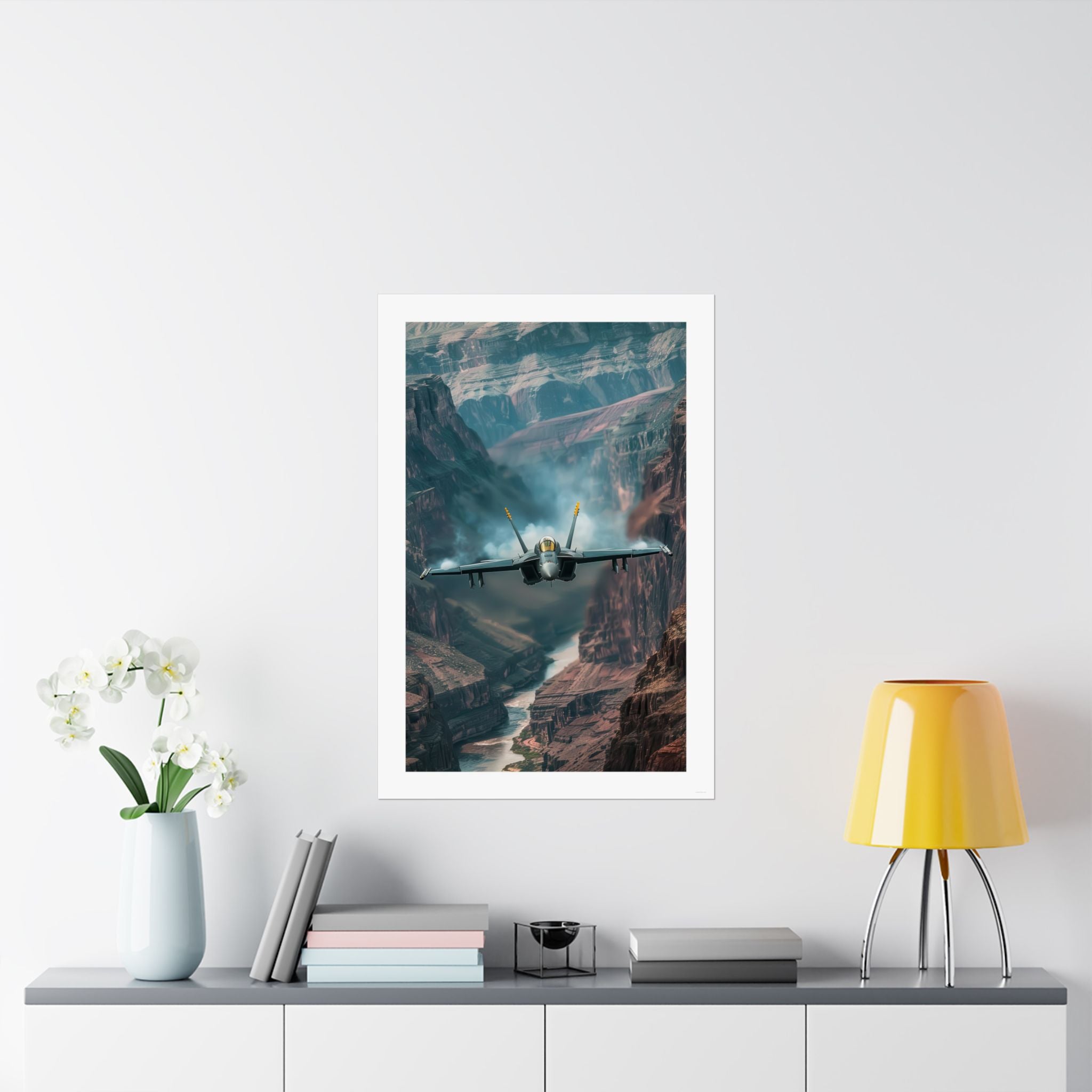 Grand Canyon Jet - Aviation - Gallery Print Poster - DC0148