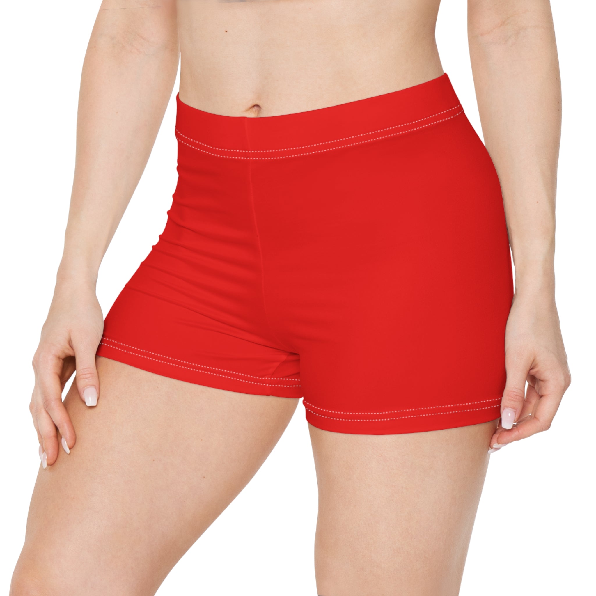 Red Women's Shorts- Xtreme Riderz Brand