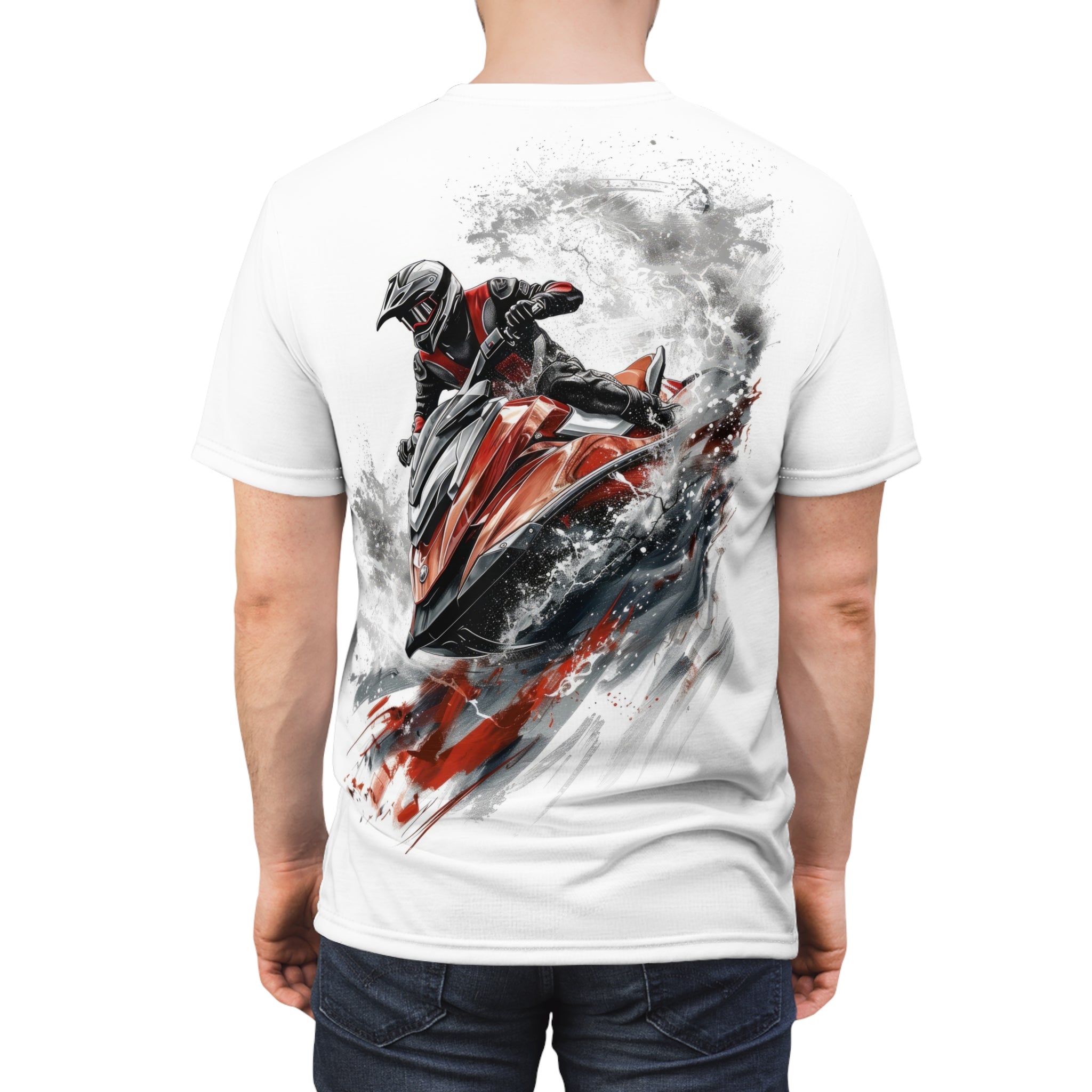 Bronze Rider - jet ski - water - t-shirt