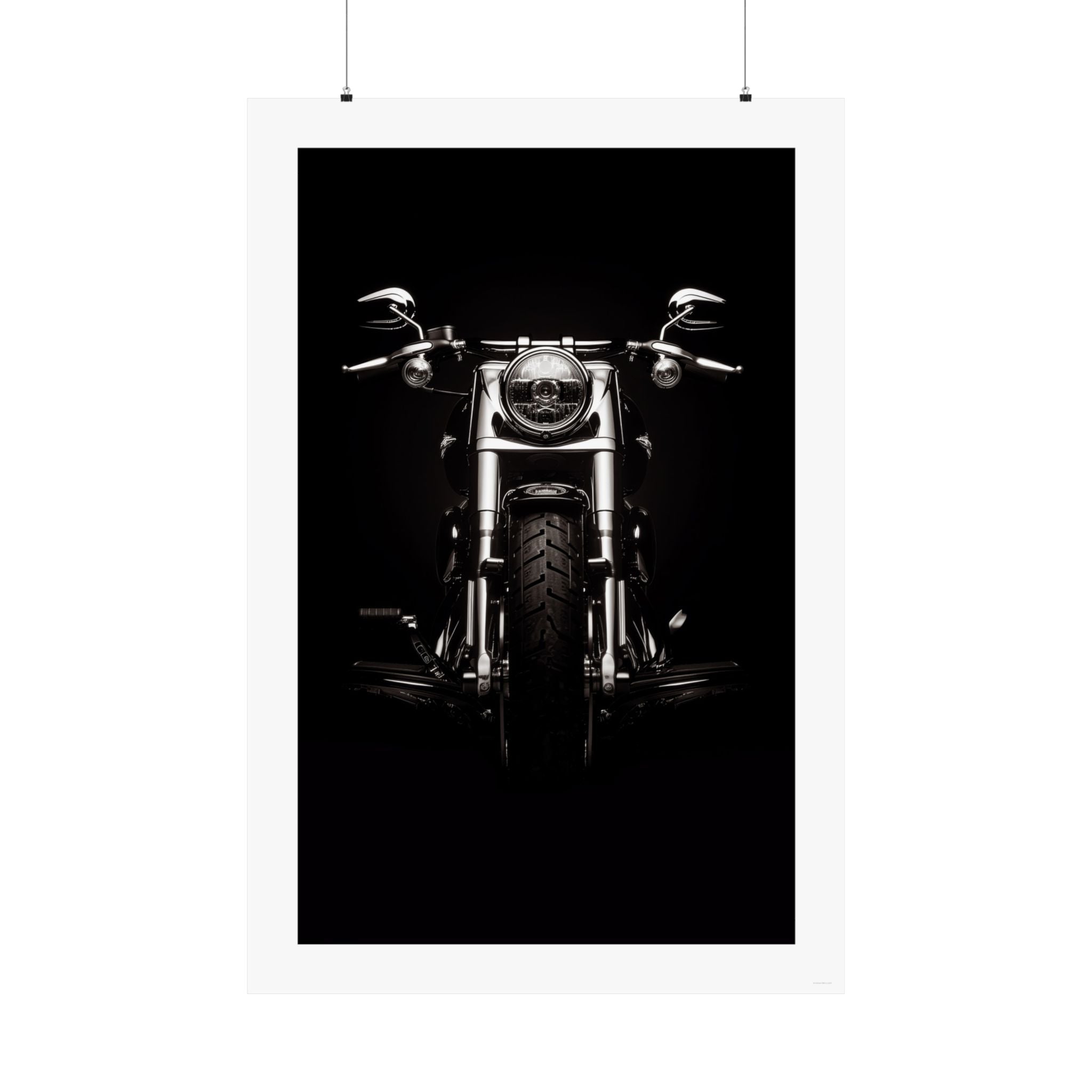 Dreaming in Chrome Gallery Print, poster, wall art, photo, motorcycle, chrome