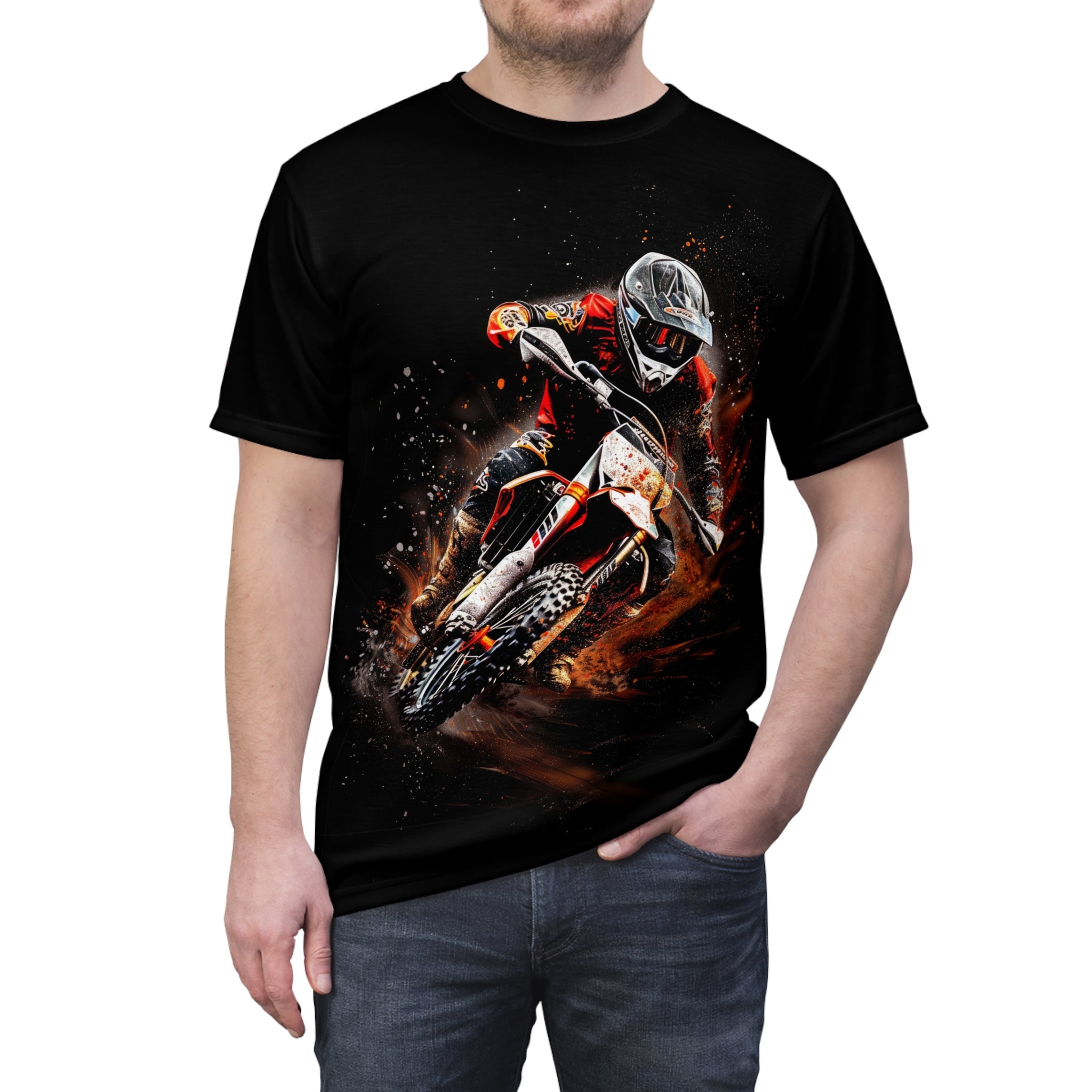 Getting Dirty Motocross Shirt, motorcycle