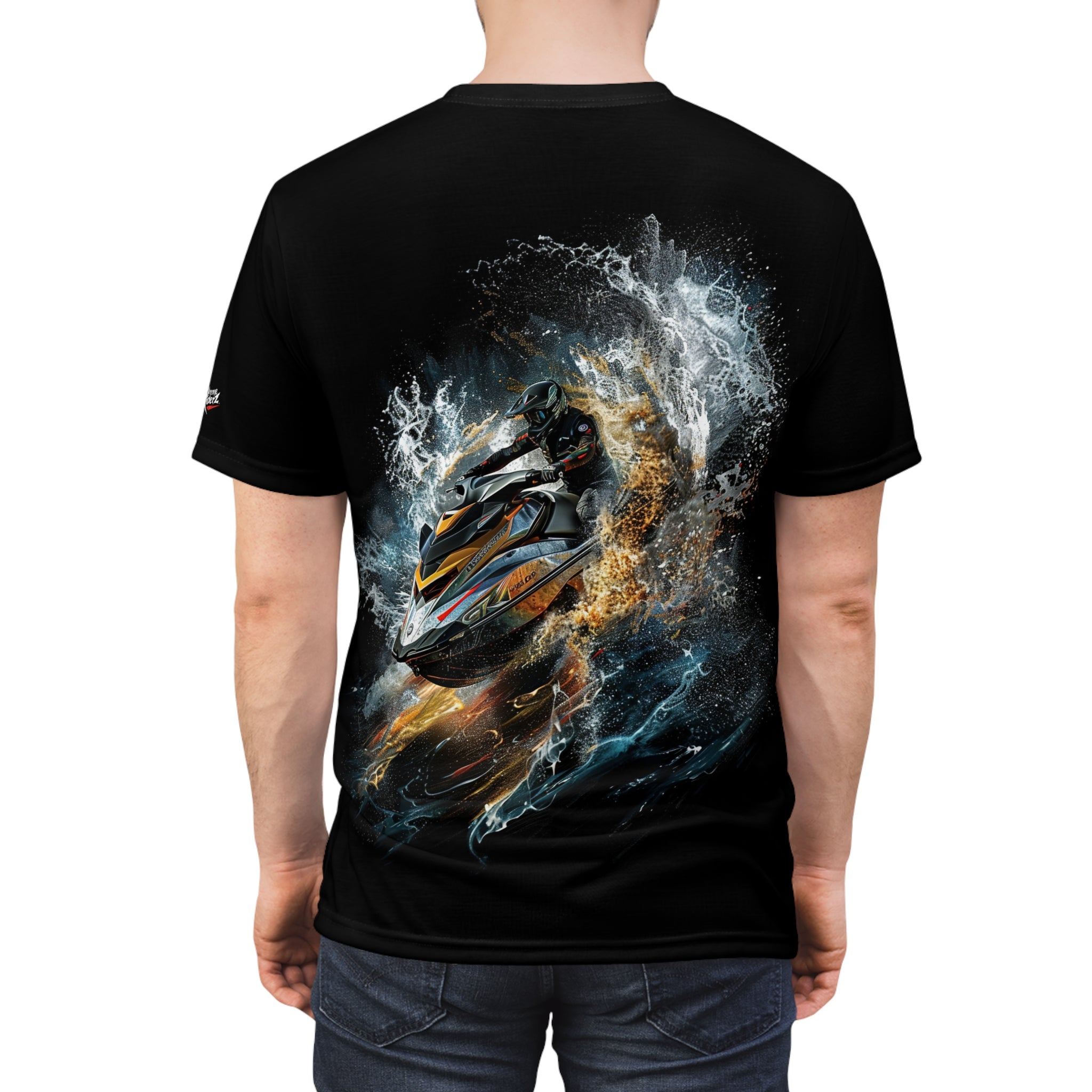 Jet Ski Explosion t-shirt - jet ski - watersports - personal watercraft - waves