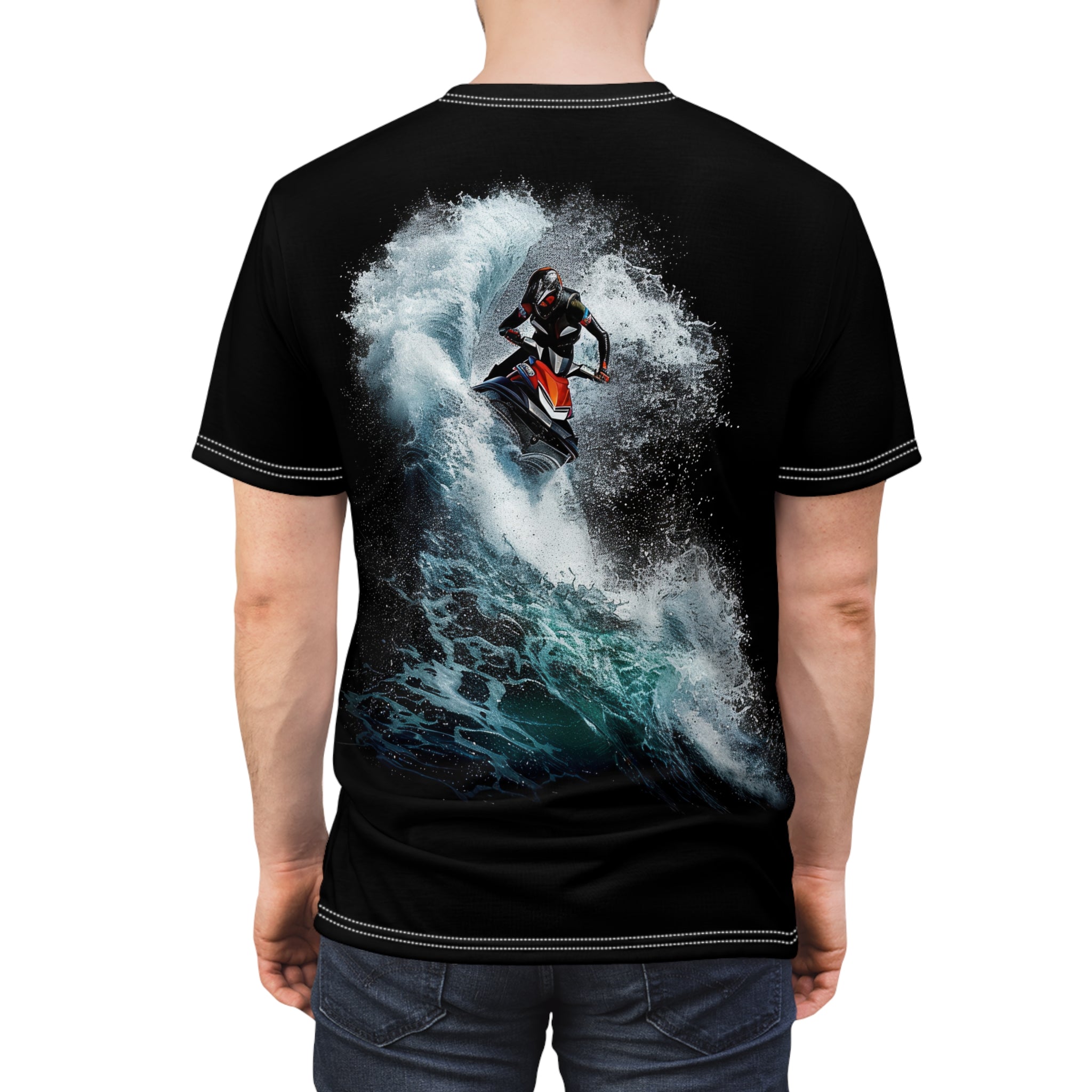 Reaching the Top t-shirt - jet ski - waves - watersport