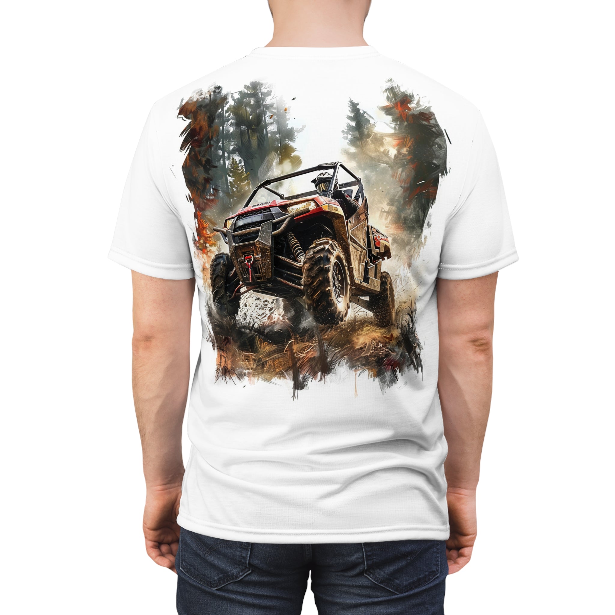 Trail Blazing UTV t-shirt, UTV, riding through the woods