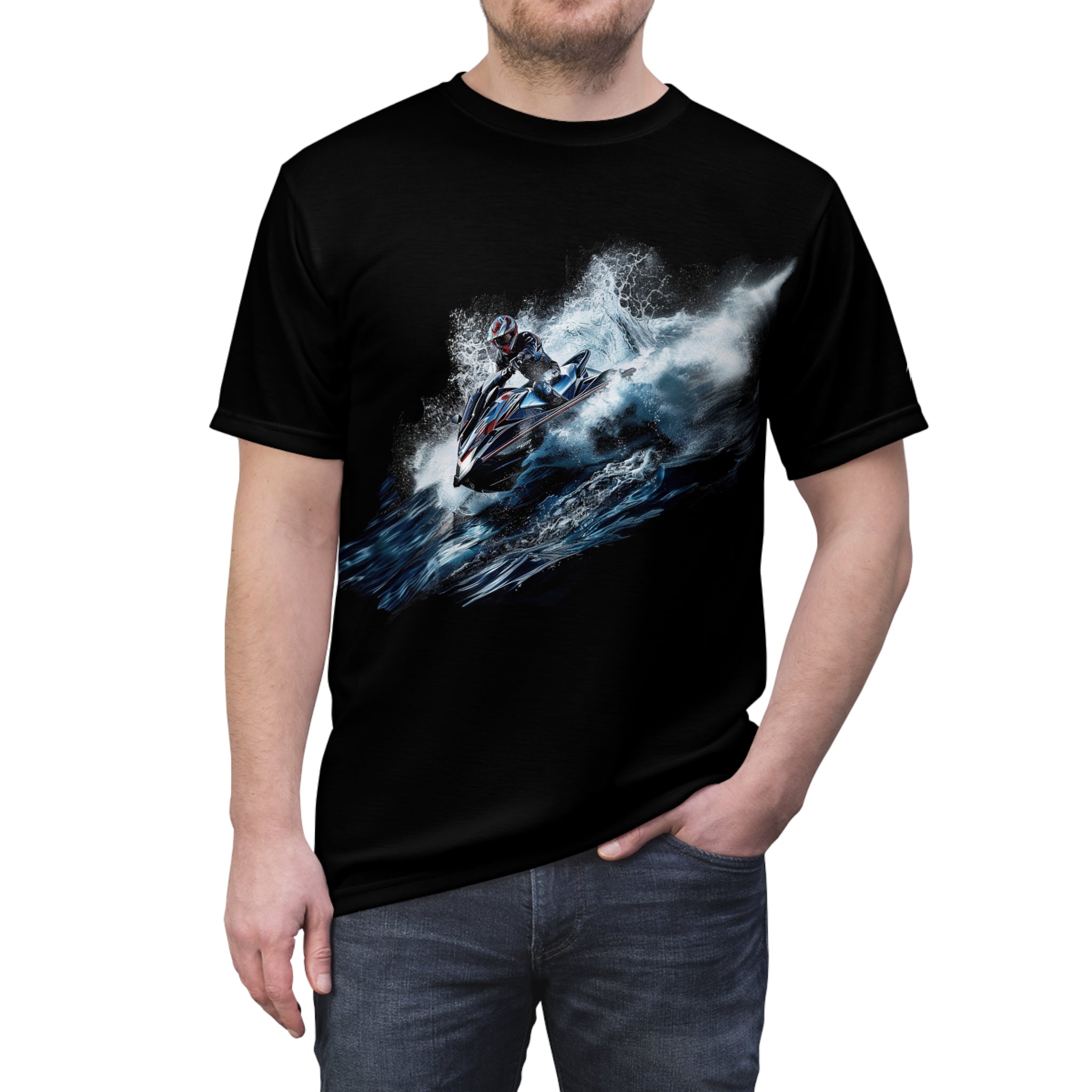 Water Speed t-shirt - jet ski - watersports - personal watercraft - waves